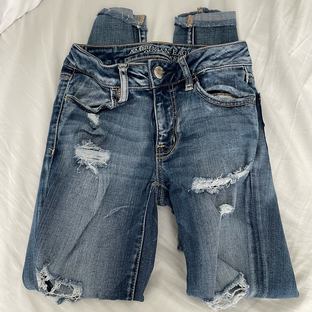 America Eagle Outfitters Cropped Jeans